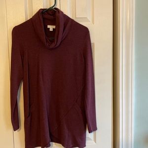 Burgundy jjill sweater